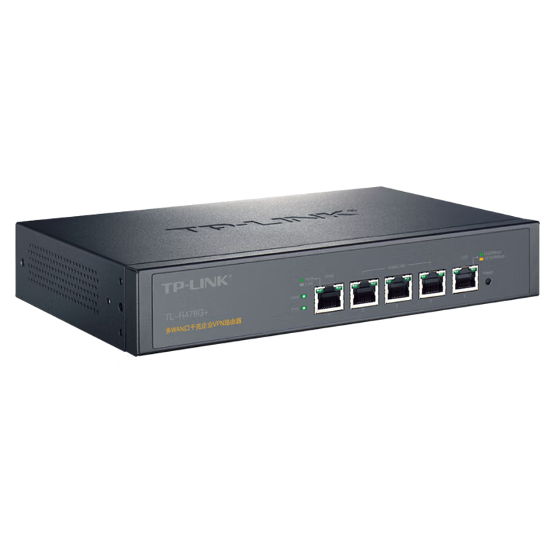 TP-LINK 企业级 路由器 千兆端口/8口PoE供电/AP管理/多WAN口 TL-R489GP-AC