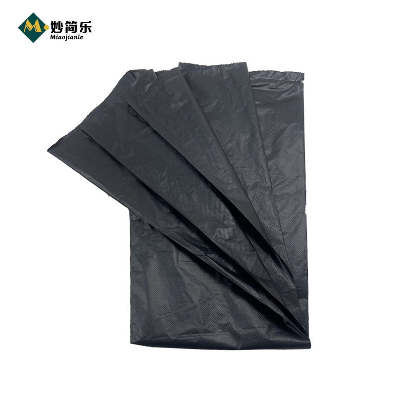 妙简乐 黑色垃圾袋 60x43cm 卷-1高清大图