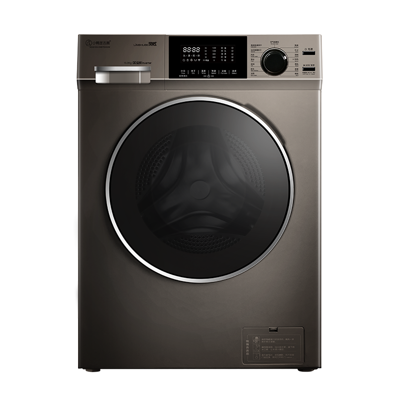 小鸭圣吉奥滚筒洗衣机全自动10公斤98摄氏度高温杀菌除螨xqg100d857