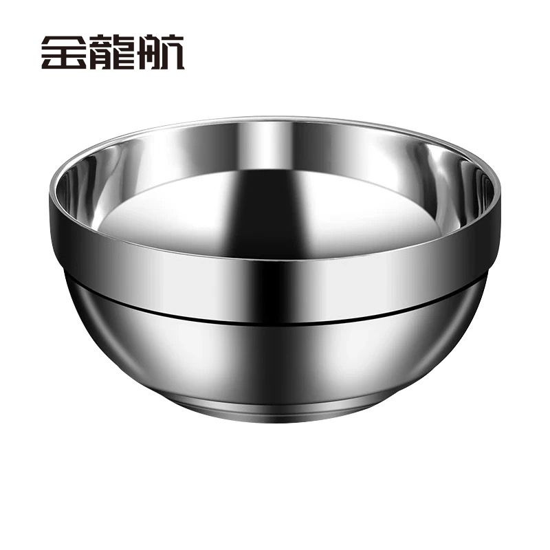 金龙航 不锈钢碗 铂金碗/个 直径16cm