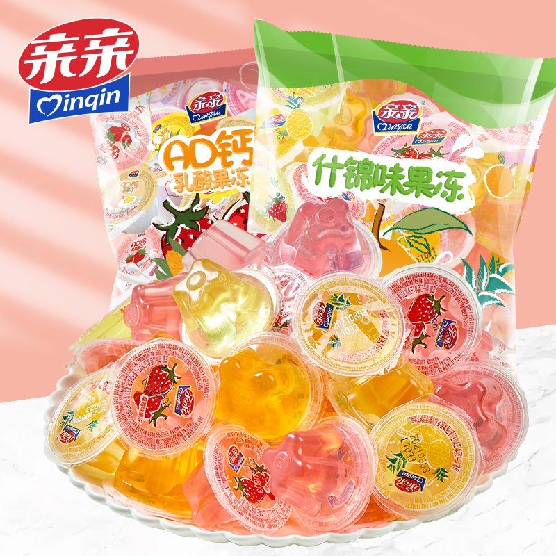 钙酸奶布丁水果果冻【价格 图片 品牌 报价】-苏宁易购亲亲食品旗舰店