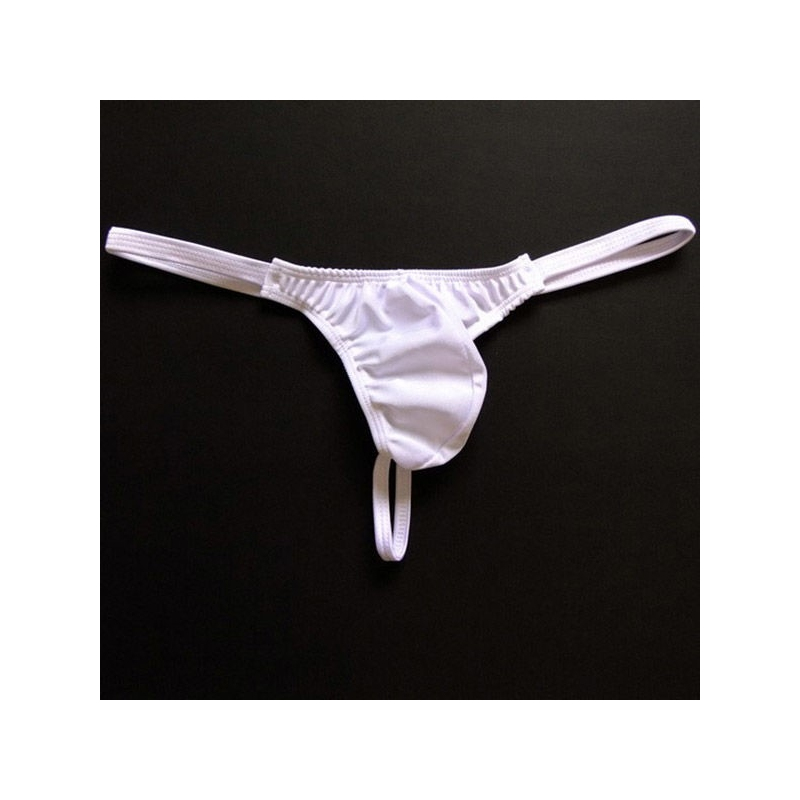 ideamini男士丁字裤单丁细带男土性感蕾丝丁字裤男一根线男士超性感小