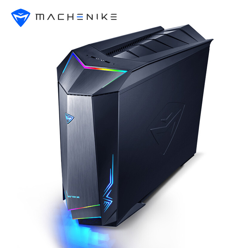 MACHENIKE机械师曙光F117-D吃鸡游戏台式机电脑电竞主机办公RGB灯箱送鼠标(10代i5-10400 8GB 1TB+256GB GTX1660super 6G独显)