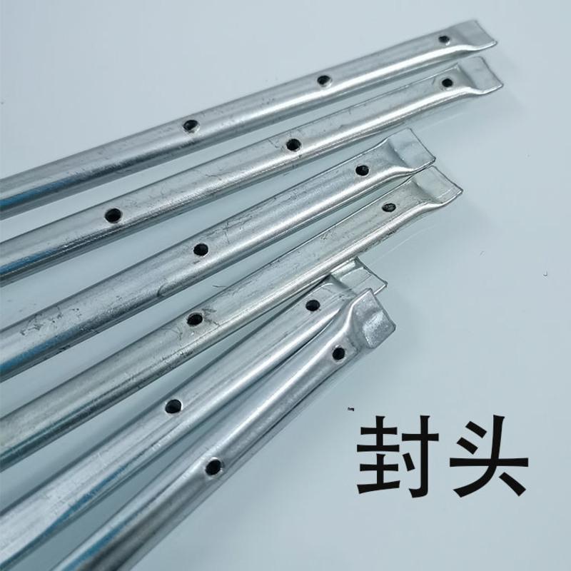 挂车货车刹车滴水淋水器配件铁喷头扁喷头扁杆带淋水支架滴水头 [8CM 有支架 ] 4个