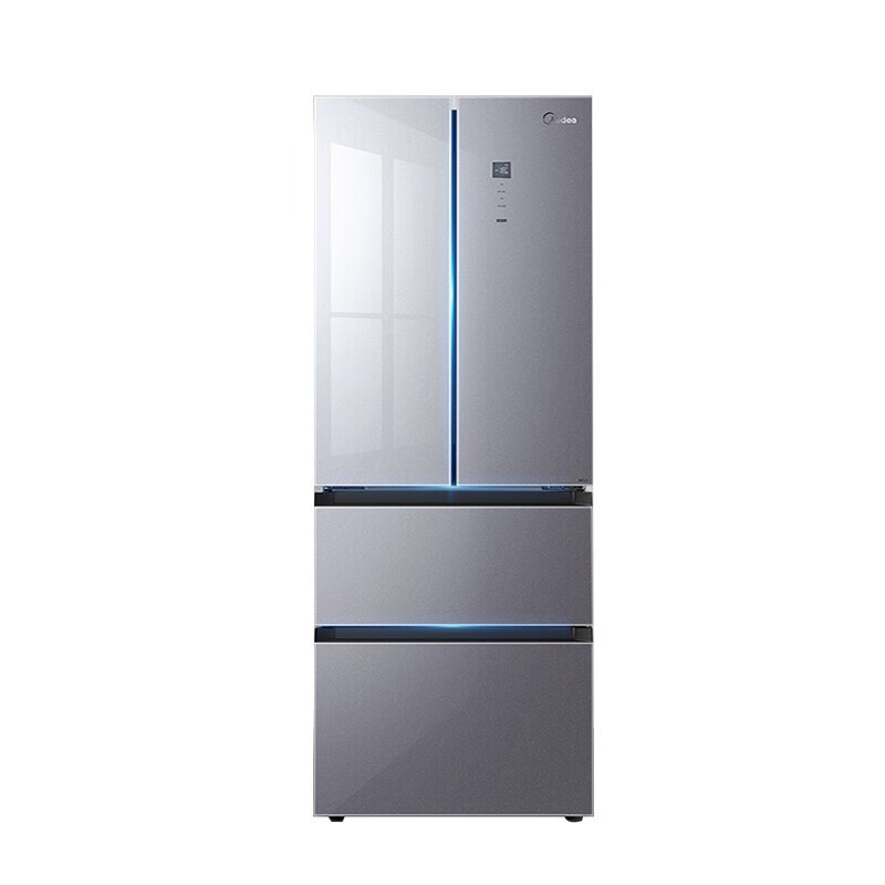 美的(Midea) 四门冰箱 榭湖银BCD-327WFGPM