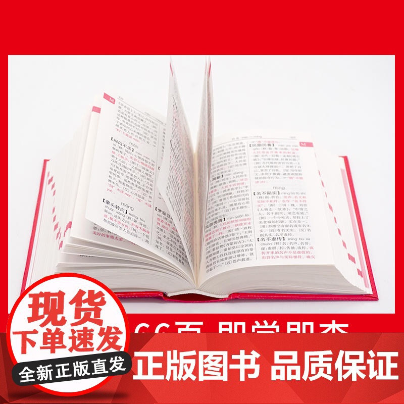 中华成语词典全新修订小学生初中高中大学生实用工具书专用正版人教版中国古代现代汉语新华儿童成语词典四字词语带解释大全高清大图