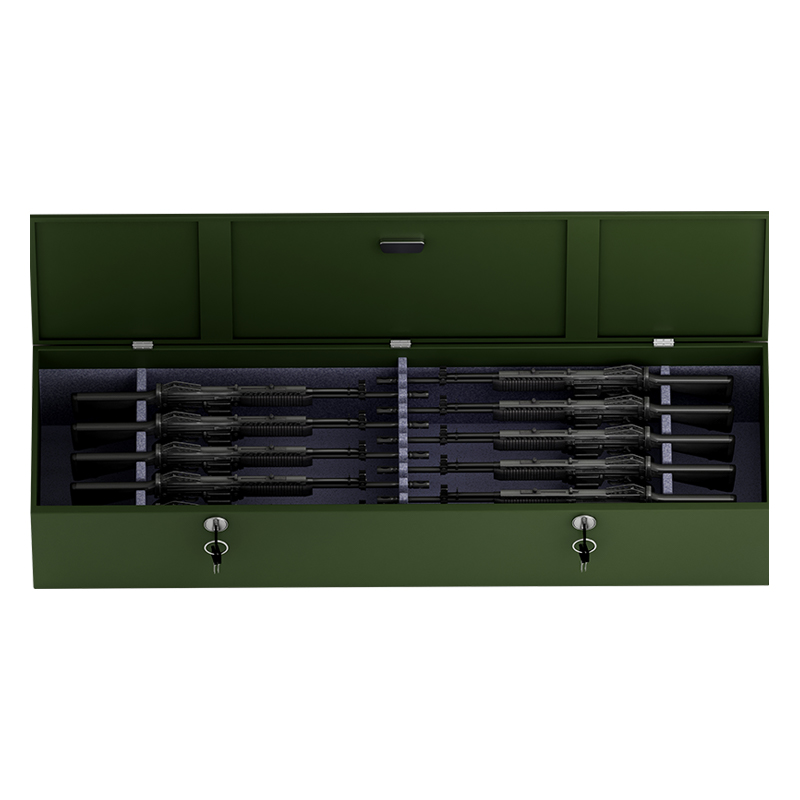 臻远ZY-QXG-07 卧式管制器械存放柜加厚密码锁铁皮保管箱 1400*540*350高清大图