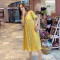 迪鲁奥(DILUAO)孕妇连衣裙夏装2021新款孕妇裙夏季时尚款怀孕衣服孕妇装夏天宽松裙子