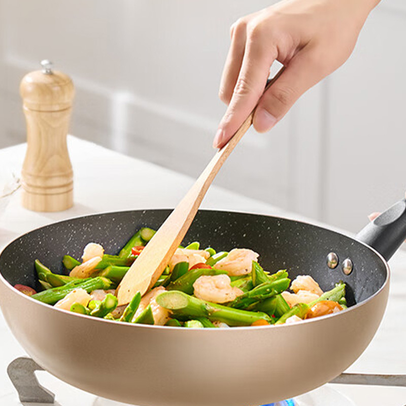 美的炒锅28cm轻油丝滑不粘与众不同的高级感MP-CL28W02高清大图