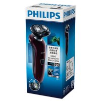 飞利浦（PHILIPS） 电动剃须刀 S511/12 双刀头旋转式刮胡刀 充电式全身水洗 S510升级版
