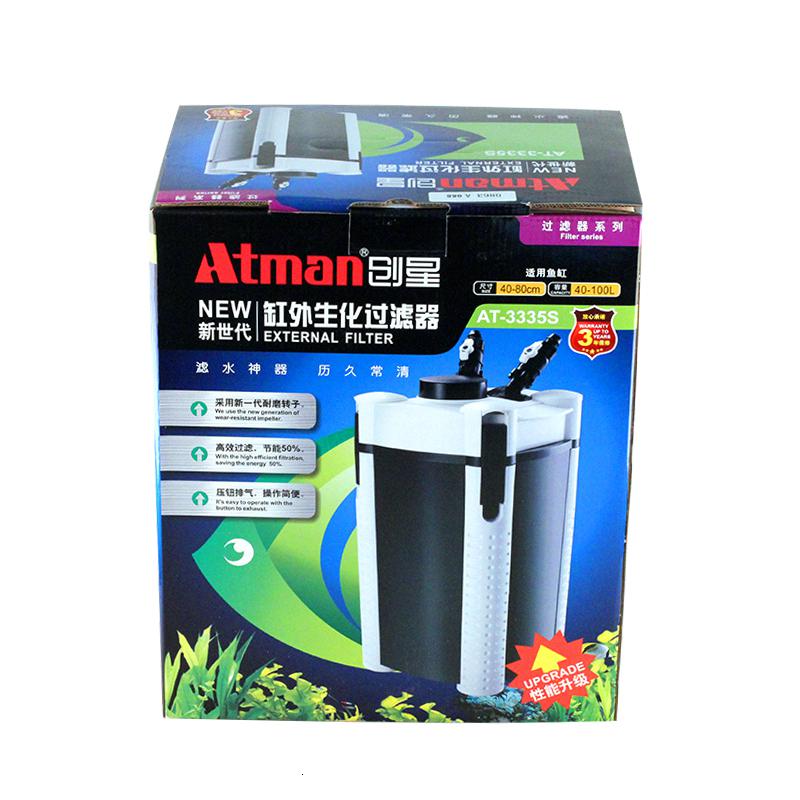 创星Atman过滤桶AT3338S鱼缸水族箱过滤设备鱼缸外置过滤设备净水高清大图