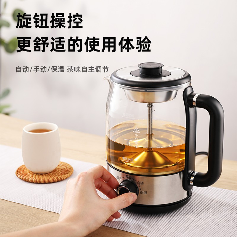 龙的longdeldzc126a养生壶煮茶器12l容量烧水壶304不锈钢热水壶精准