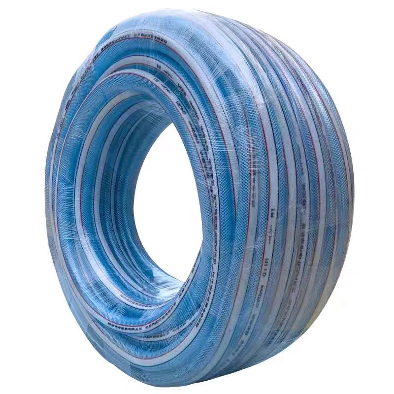 盛京联硕PVC软管自来水管蛇皮管 内径14mm 壁厚3.0mm 50米 卷高清大图