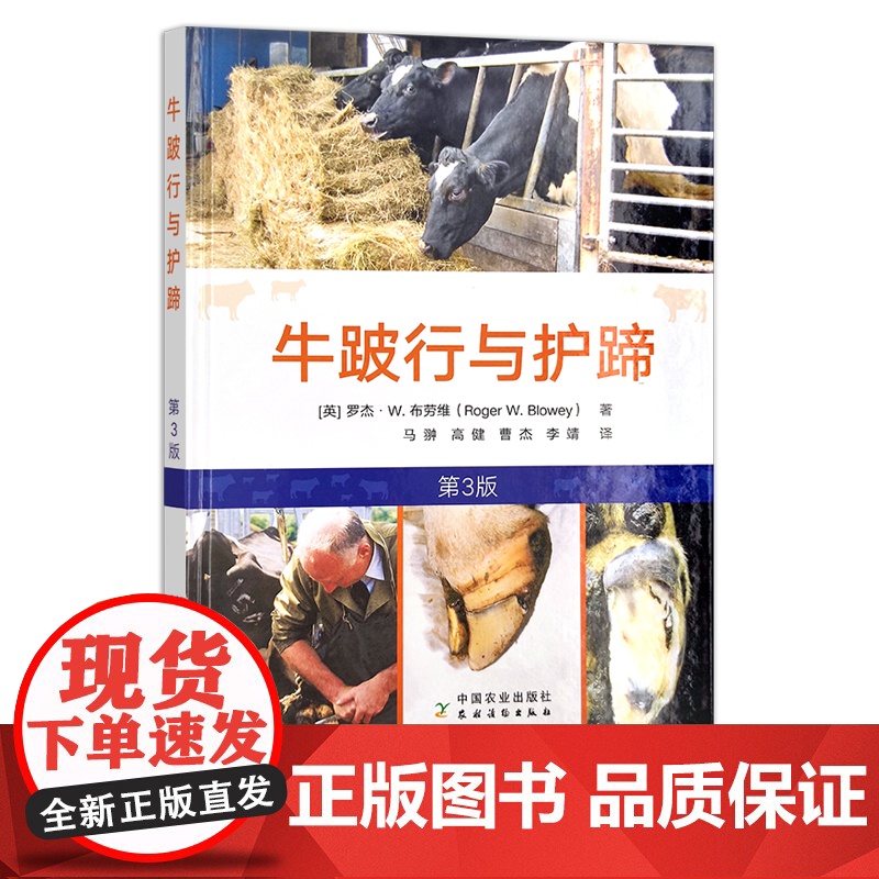 牛跛行与护蹄 第3版 牛病 蹄病防治 牛蹄 蹄子 29942高清大图
