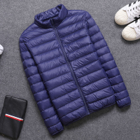 【正常发货】璞束(Porlsuu)2019冬季新款轻薄羽绒服男士大码青年超轻薄修身短款男装外套YRS-006