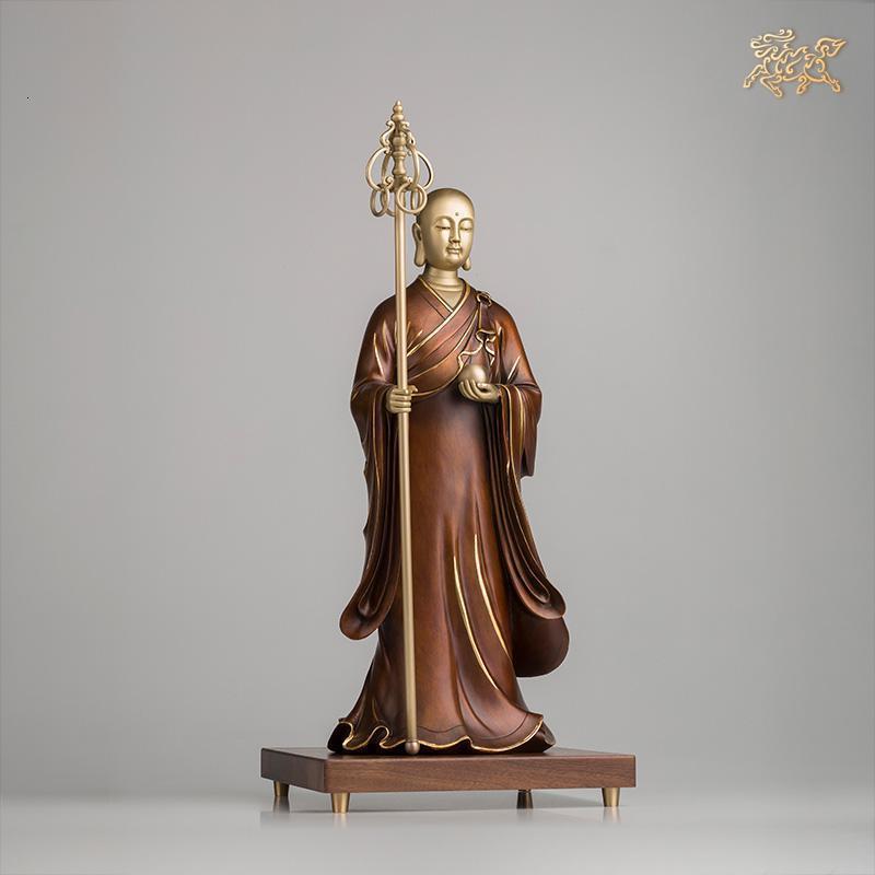 美帮汇全铜摆件《地藏之一》家居饰品 铜工艺品 佛像摆件高清大图