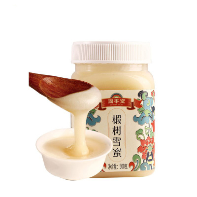 固本堂东北黑蜂 椴树蜂蜜冰天雪蜜 纯蜂蜜500g