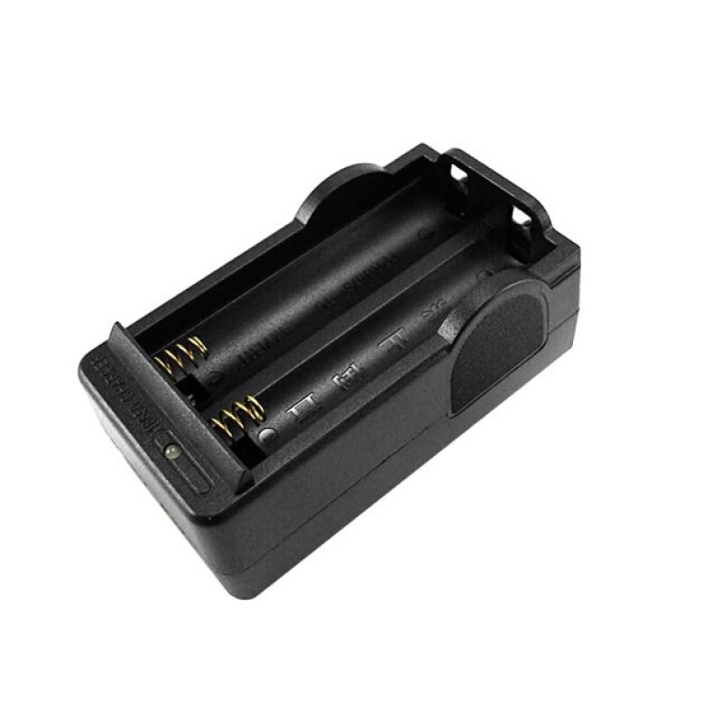 定做18650充电器3.7v锂电池14500双槽智能通用型强光手电筒充