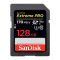 闪迪 128GB SD存储卡 U3 C10 V30 4K至尊超极速版内存卡 读速170MB/s 写速90MB/s
