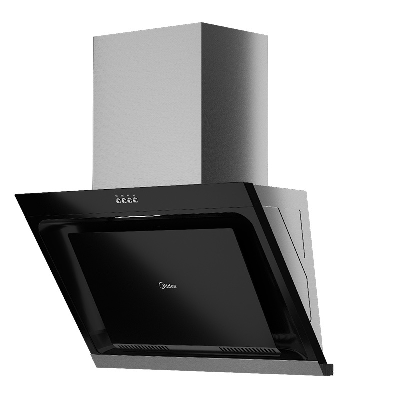 美的(midea)家用侧吸式17立方大风量抽油烟机 cxw-200-b60报价_参数_