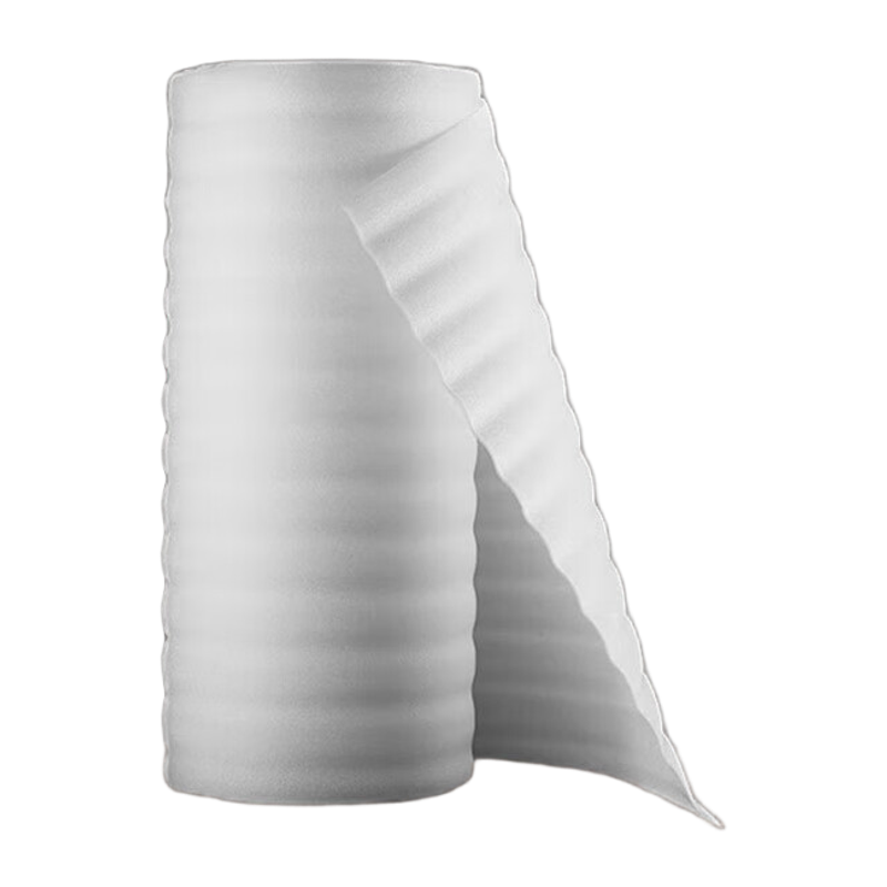 鸣固 epe珍珠棉 气泡膜包装软泡沫棉填充棉打包防震棉 厚1mm(宽40cm) KD725722高清大图