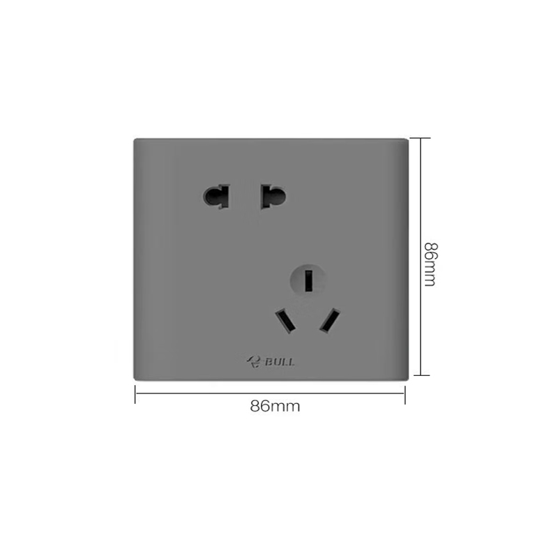 公牛(bull) 面板插座 10A 五孔