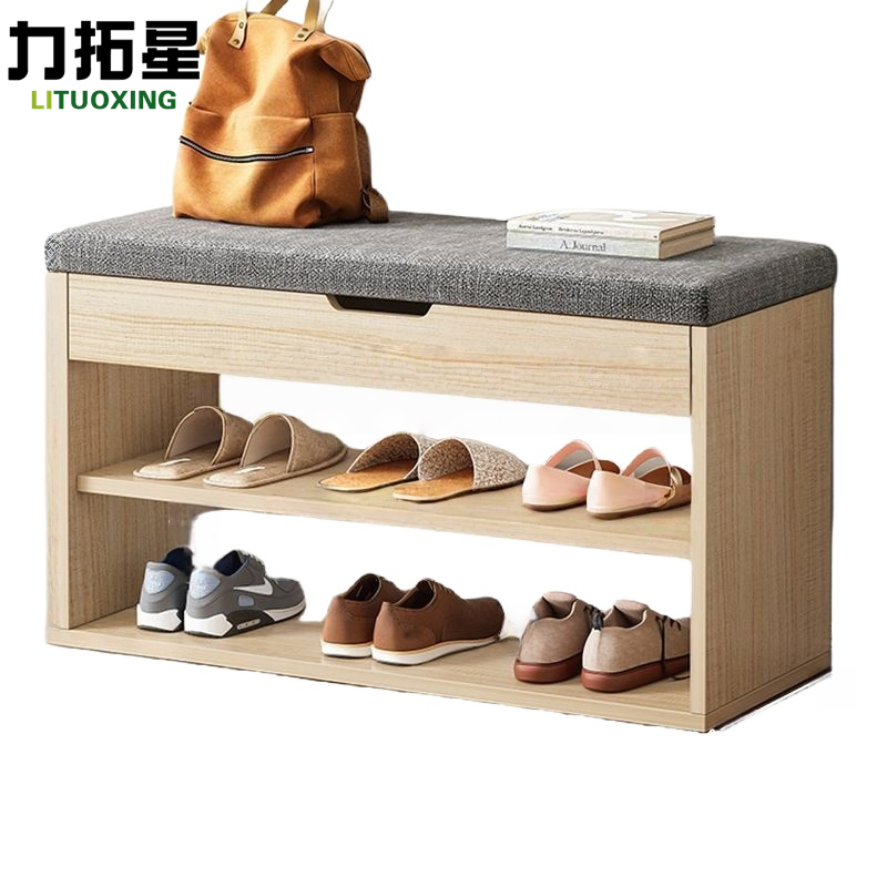 力拓星 软包鞋架 双层60*24*44cm 个高清大图