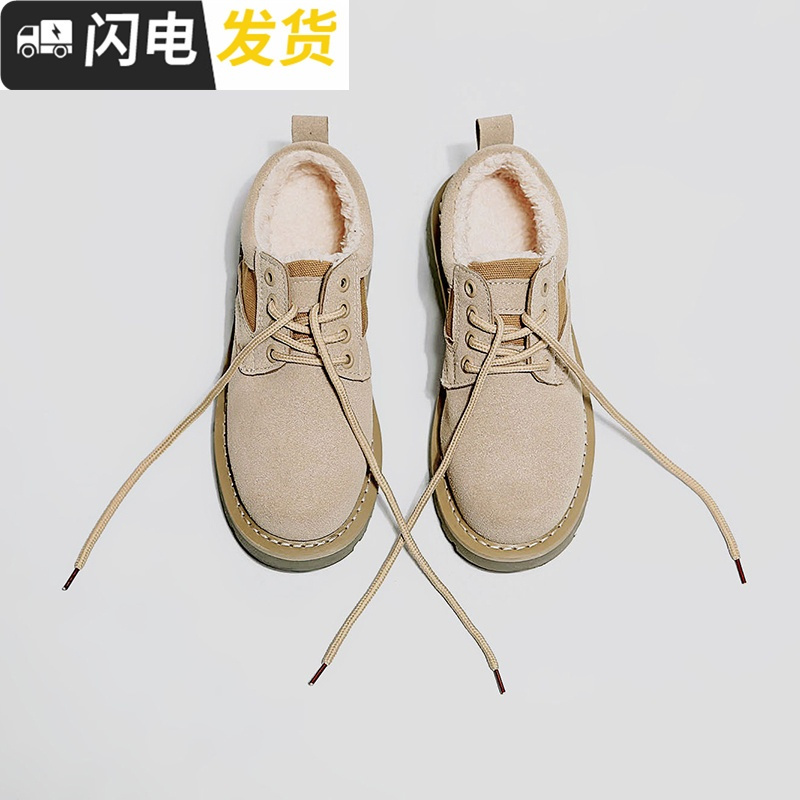 软妹小皮鞋女复古2022新款秋冬季韩版学生平底单鞋英伦风加绒女鞋启如休闲鞋