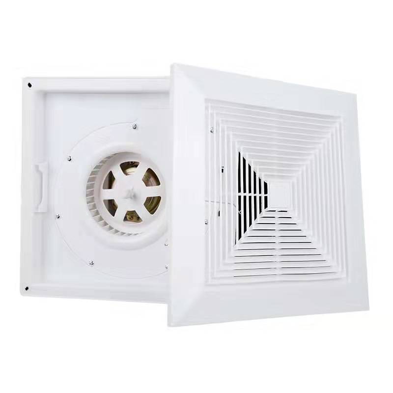 卫生间pvc顶抽风机排气扇厨房换气扇厕所管道式石膏板集成排风扇