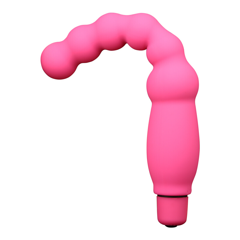 云曼(Yunman) 后庭挑逗棒 男女用震动拉珠肛塞自嗨玩SM后庭肛塞扩张肛器情趣用品 震动后庭挑逗棒(玫红色)高清大图
