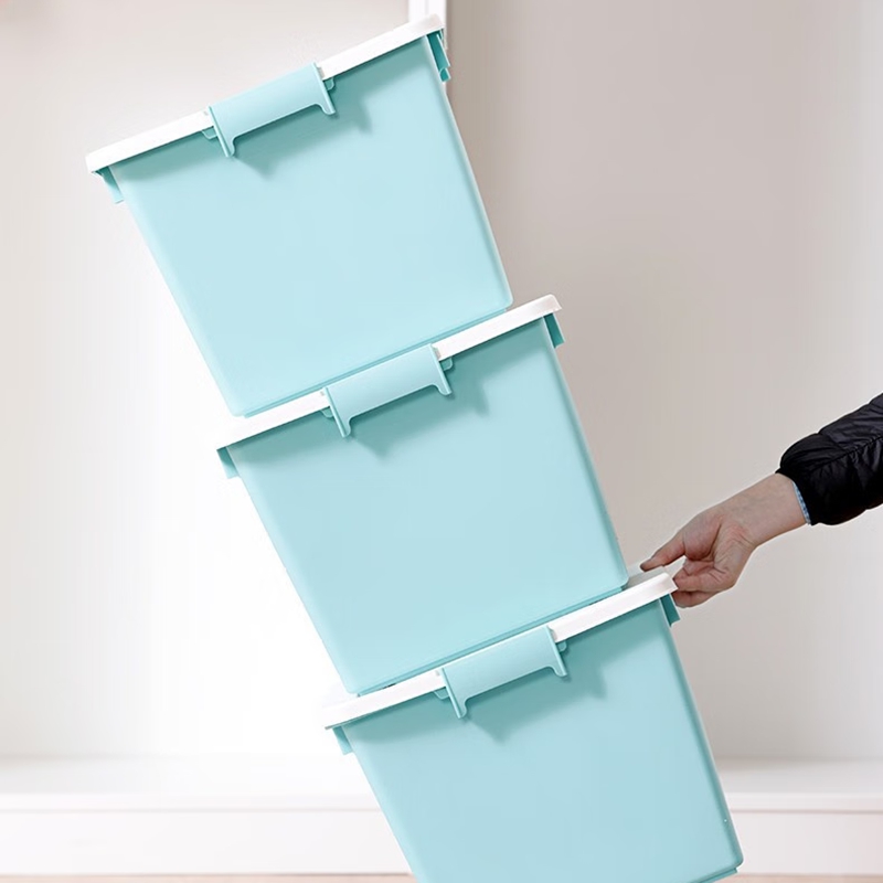 茶花 55L正方收纳箱28021T 55L/个高清大图