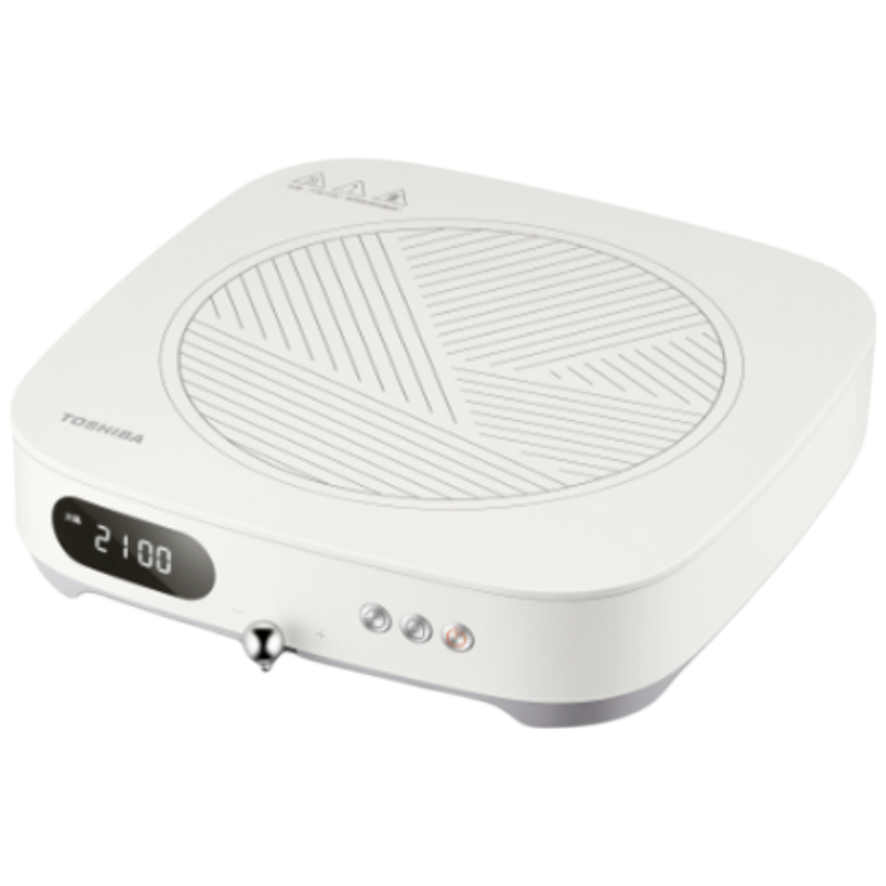 东芝(TOSHIBA)小雅电磁炉家用大功率火锅汤锅 全自动节能小型灶低温烹饪一键定时 IC-21SUC(W)