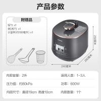 松下（Panasonic）电压力锅2升家用2-3人24小时智能预约一键排气SR-PB201_931