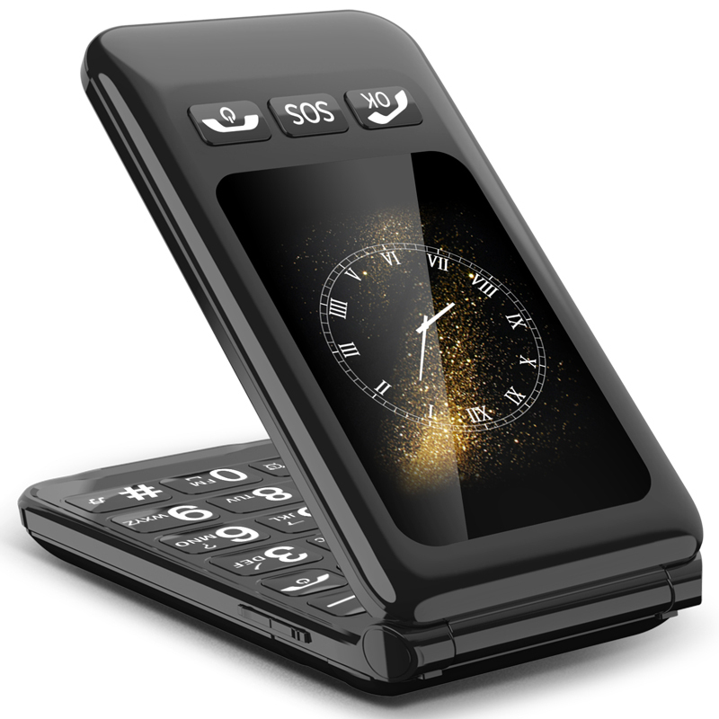 [翻盖接听 一键sos] 天语(k-touch)t9s 全网通4g翻盖手机移动联通电信