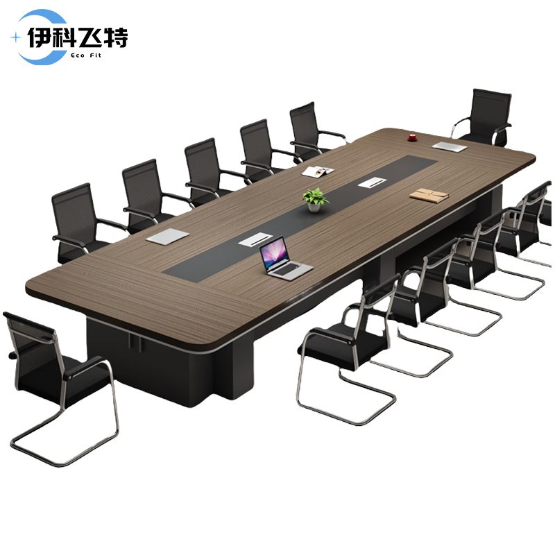 伊科飞特会议桌木质5000*1600*750mm张高清大图
