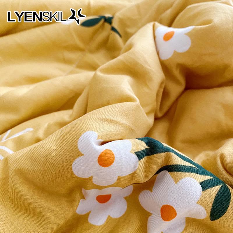 美帮汇夏季夏被水洗空调被夏凉被韩版针织棉学生宿舍单双人薄被子被芯图片