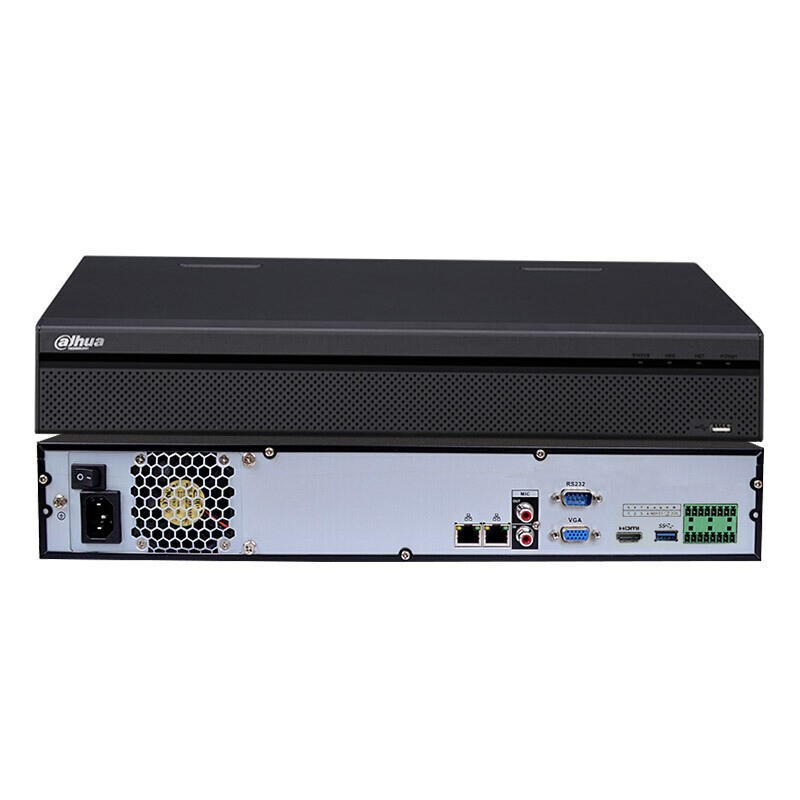 大华录像机32路4盘H.265编码网络硬盘录像机4K数字高清 DH-NVR4432-HDS2 含6TB硬盘
