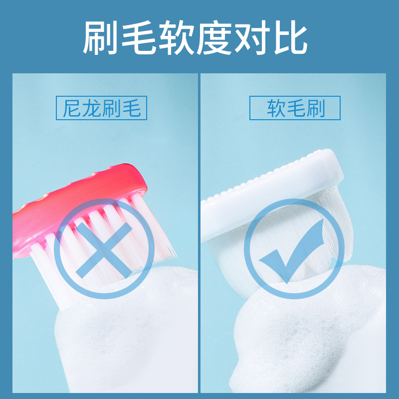 Protefix儿童牙刷软毛6一12岁以上8女孩7男孩10牙膏9套装换牙期小学生大童