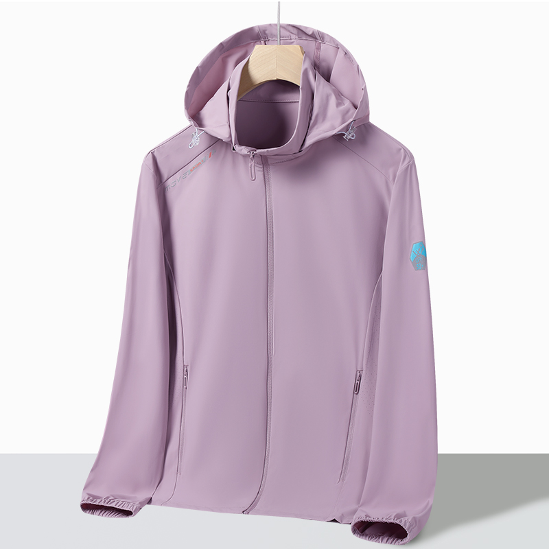 渔人船长夏季情侣款防晒衣男女轻薄透气防紫外线休闲运动户外风衣外套高清大图