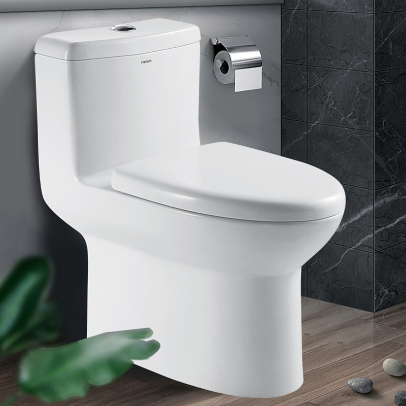 法恩莎卫浴官方旗舰抽水马桶家用节水超静卫生间fb16133坐便器视频