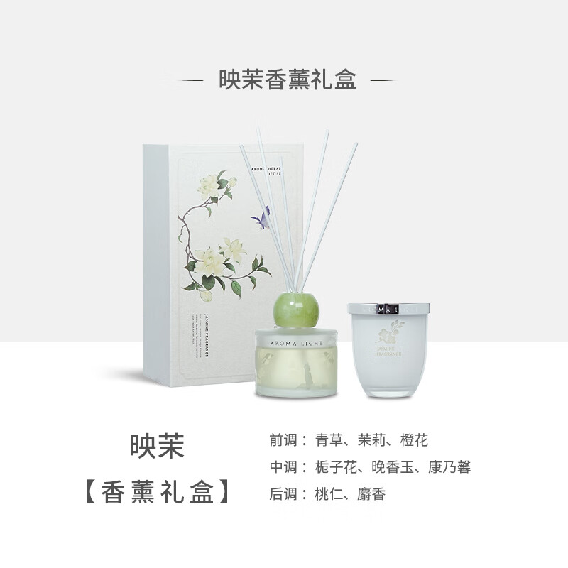 美通 (Aroma Light)G07- AL23035 香薰蜡烛 映茉 香氛礼盒高清大图