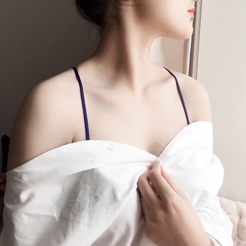 防滑扣无痕细带一字领夏季文胸百搭美背性感透明内衣肩带配件