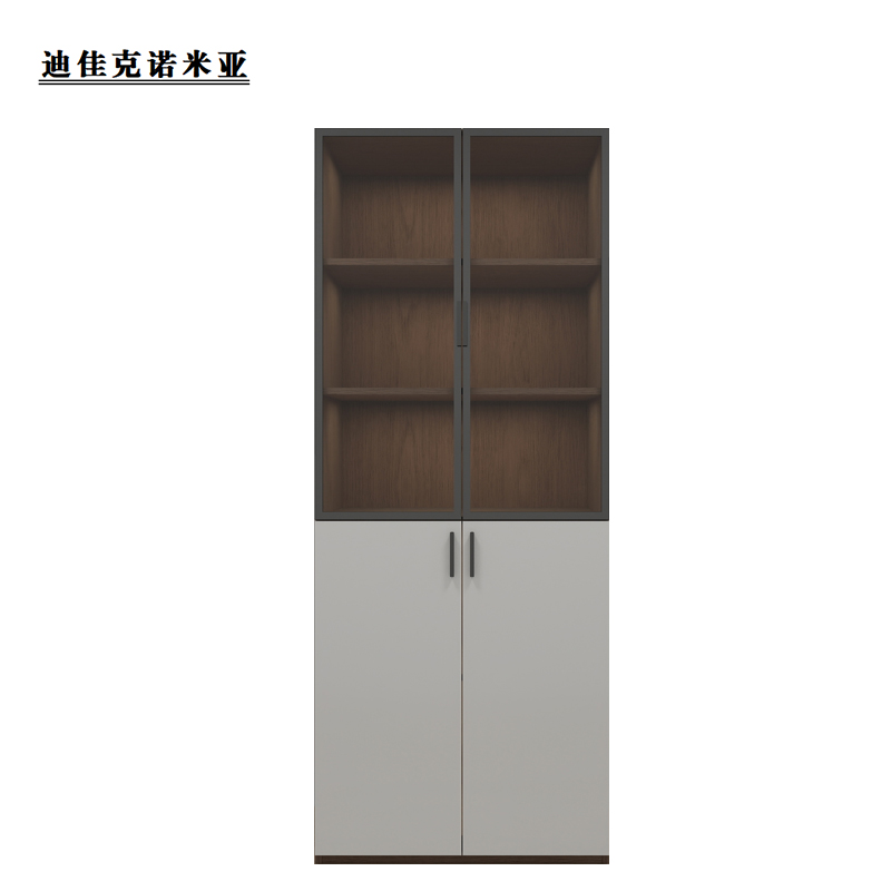 迪佳克诺米亚 文件柜 玻璃文件柜 CH-800*550*2000mm 组高清大图