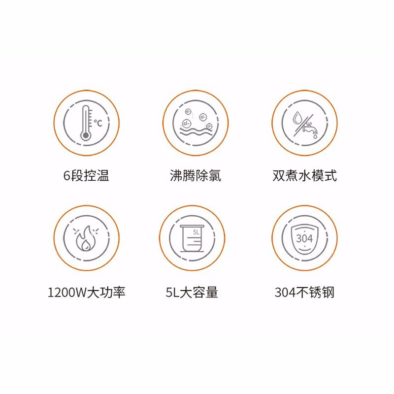 九阳Joyoung快速烧水电水壶JYK-H5256大容量3D立体加热安全防干烧时尚简约家用电器高清大图