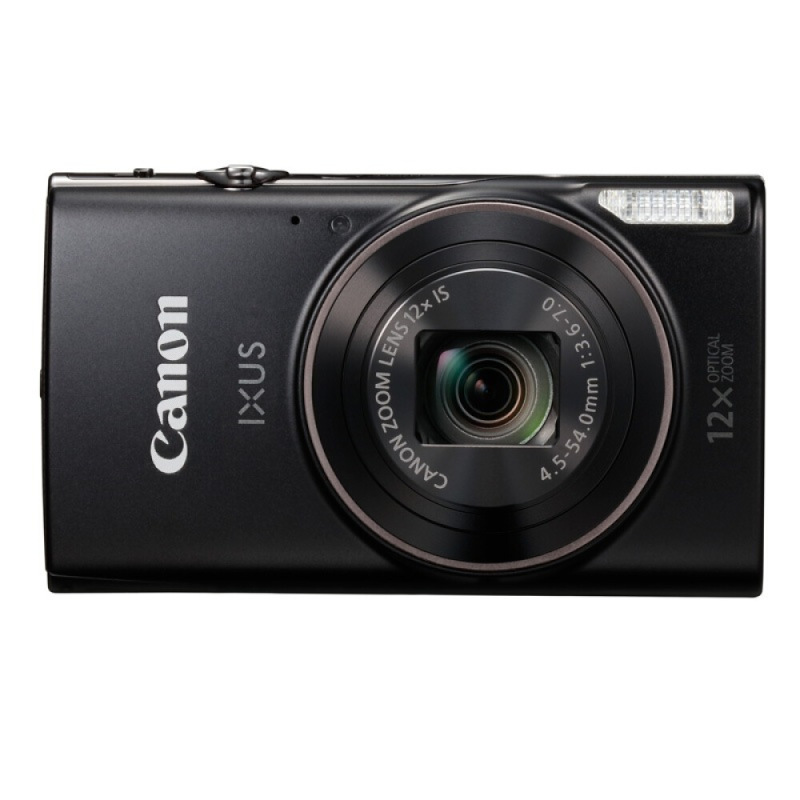 佳能（Canon）IXUS 285 HS 数码相机 黑色（12倍光学变焦 25mm超广角 支持Wi-Fi和NFC）带32