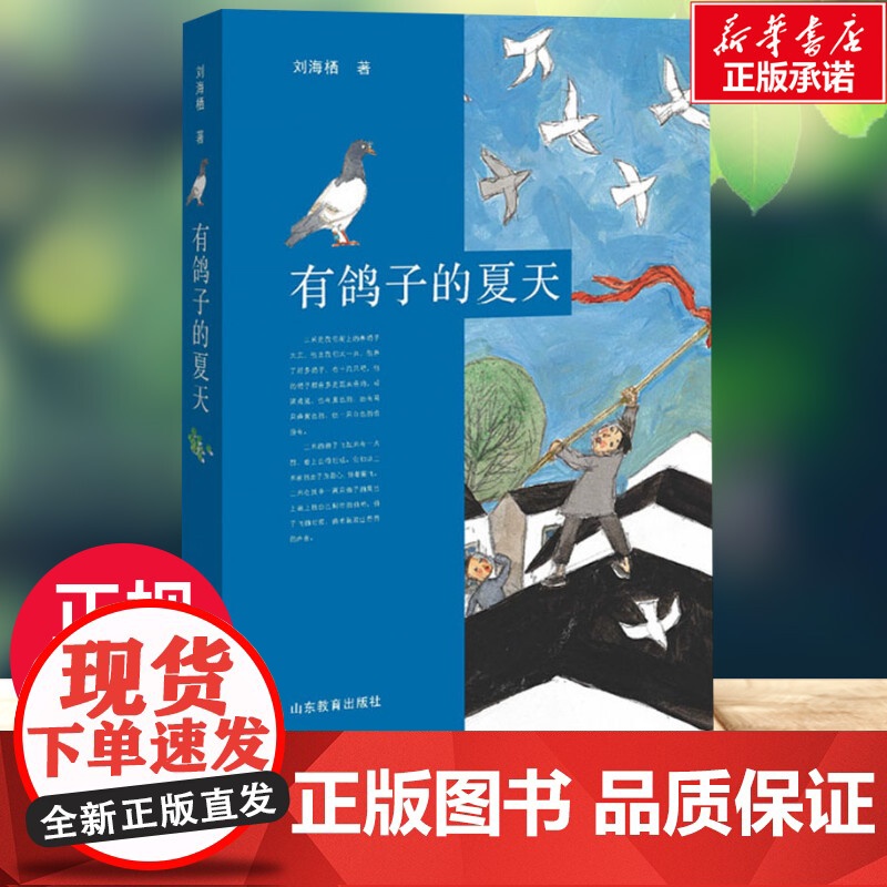 有鸽子的夏天 暑假读一本好书刘海栖温暖成长故事小说 7-10-12-14岁二三四五六年级小学生课外阅读书籍汤素兰 儿童读高清大图