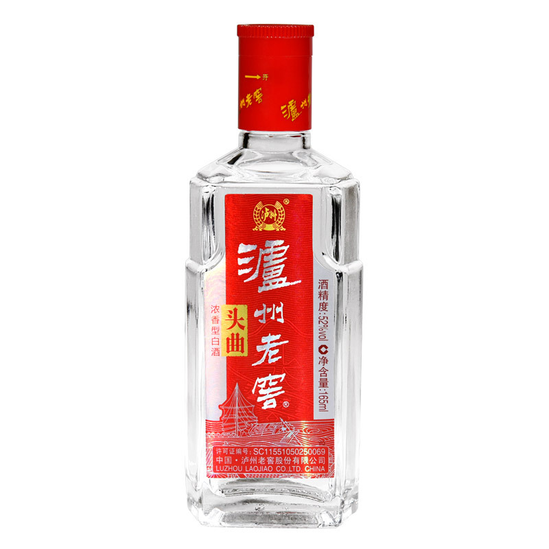 泸州老窖 头曲 52度 165ml*6套盒装 浓香型白酒