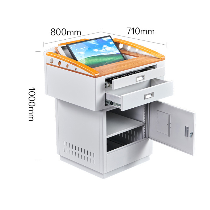 凌迪星中控讲台80*71*100cm张