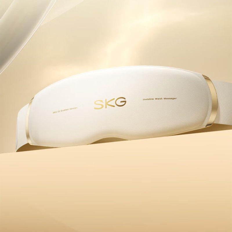 SKG腰部按摩仪呵护腰部日常久坐更轻松珍珠白G5系列1代高清大图