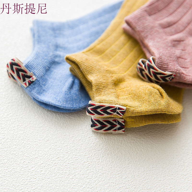 袜子女浅口韩国可爱纯棉防臭韩版学院风隐形船袜薄款夏季低帮短袜